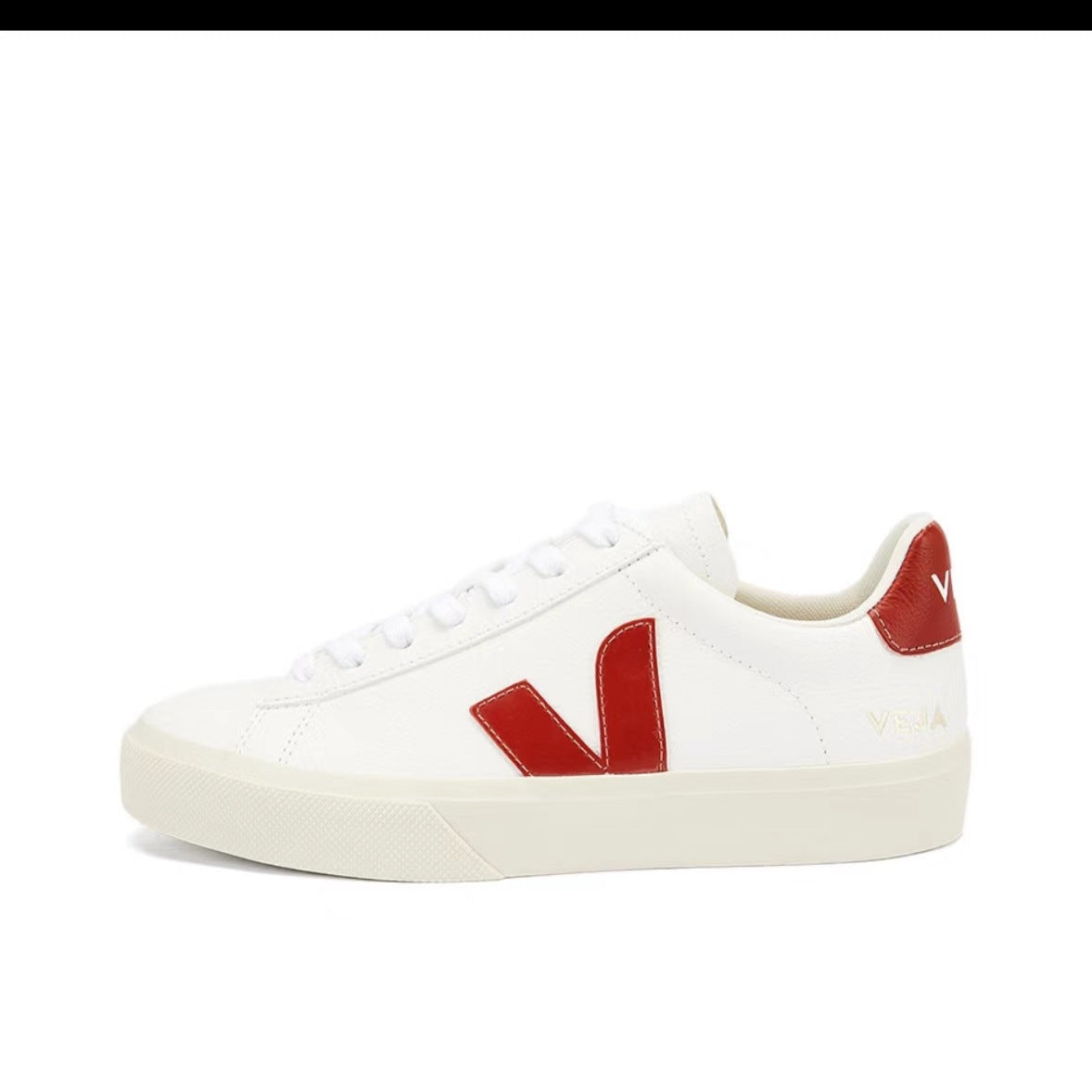 Women's & Men's French V-shaped White Classic Campus Couple Women's Casual Shoes