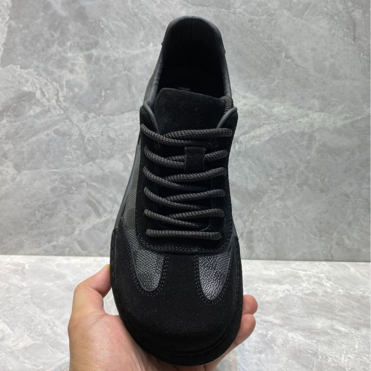 Men's German Training Reinforced Stitching Rubber Sole High-grade Comfortable Pigskin Lining Casual Shoes