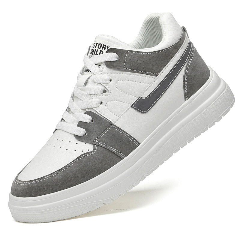 Men's Autumn Thick-soled Invisible Height Increasing Insole Men's Shoes