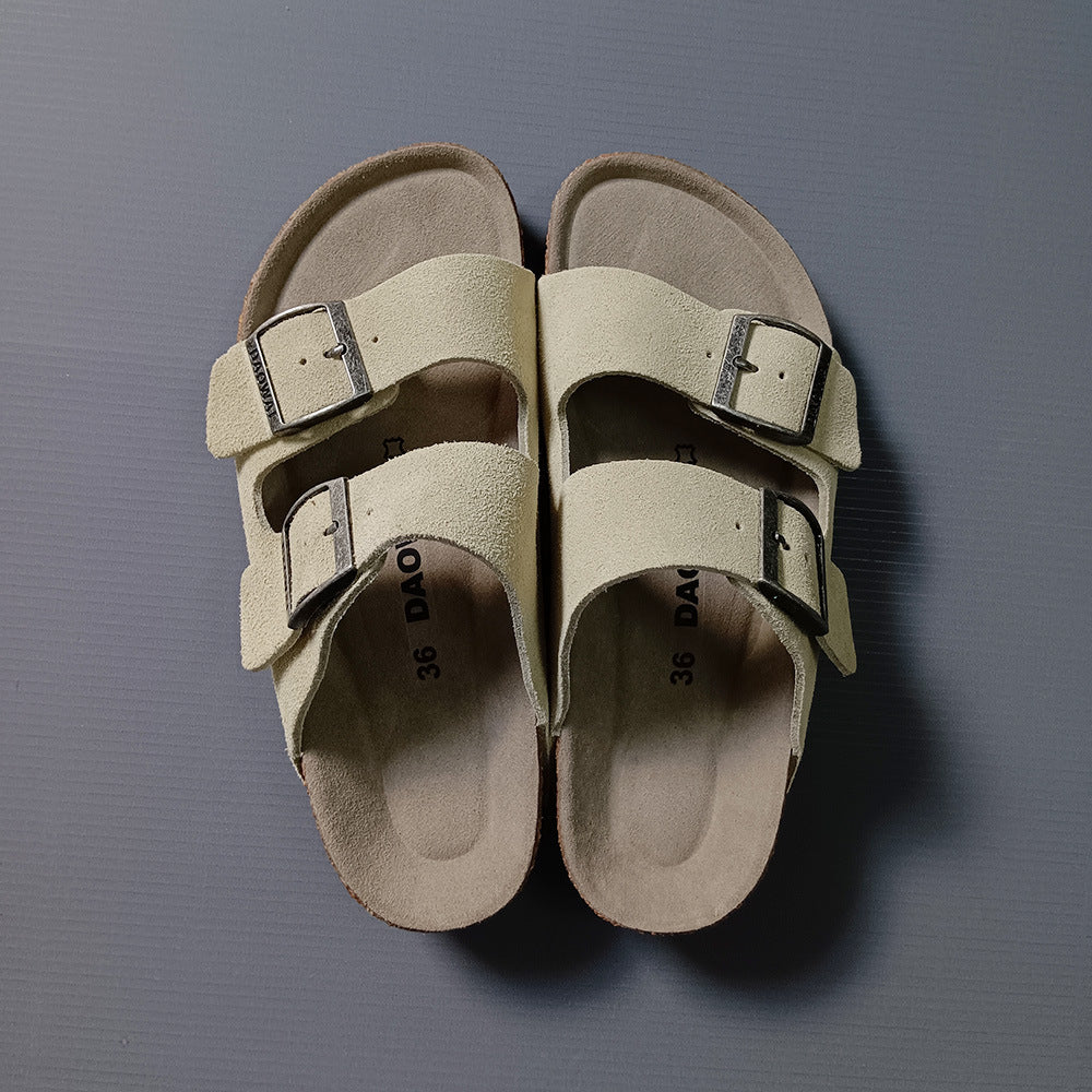 Women's Outside The Island Thick-soled Increased Summer Slippers