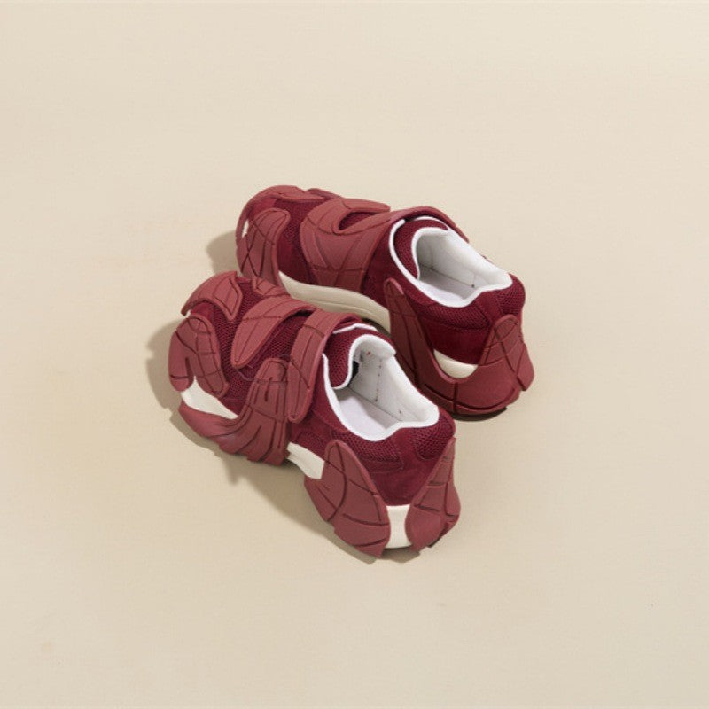 Women's Insole European Goods Octopus Dad Autumn Velcro Minority Women's Sports Shoes