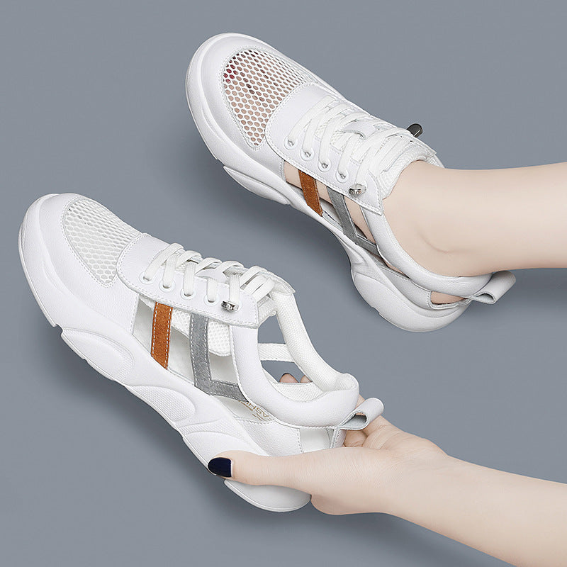 Women's Daddy Wedge Autumn Early Fashion Thick Bottom Sneakers