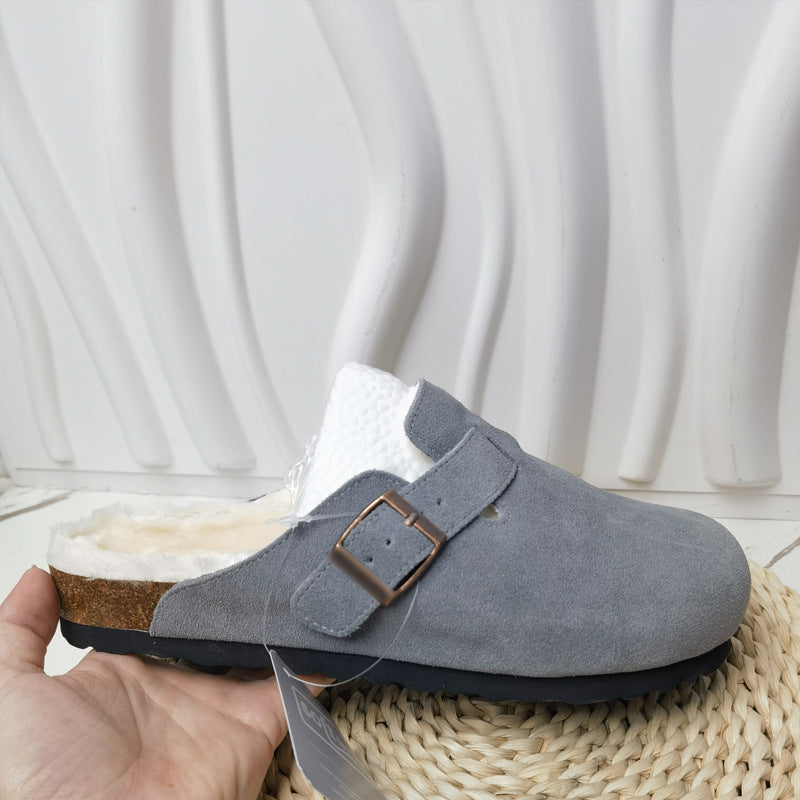 Toe Cap Outer Wear Lazy Half Female Sandals