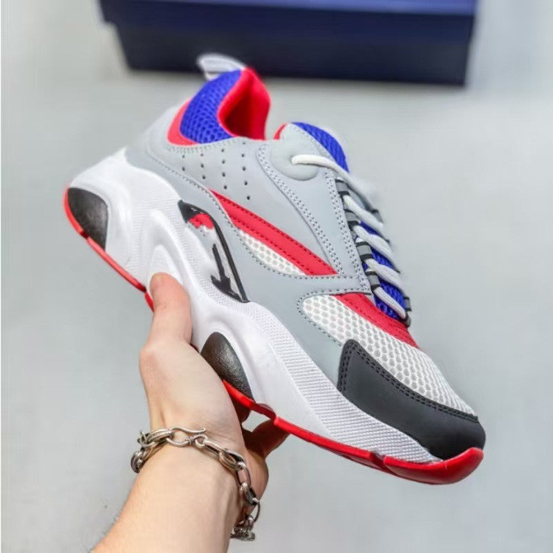 Women's & Men's Home Leisure Platform Fashion Retro Breathable Heightened Men's Sports Shoes