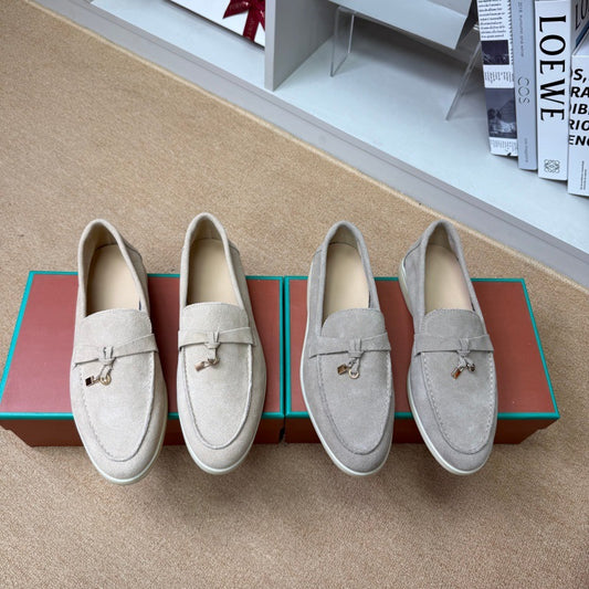 Women's One Pedal Tassel Lazybone Comfortable Heightened Single Loafers