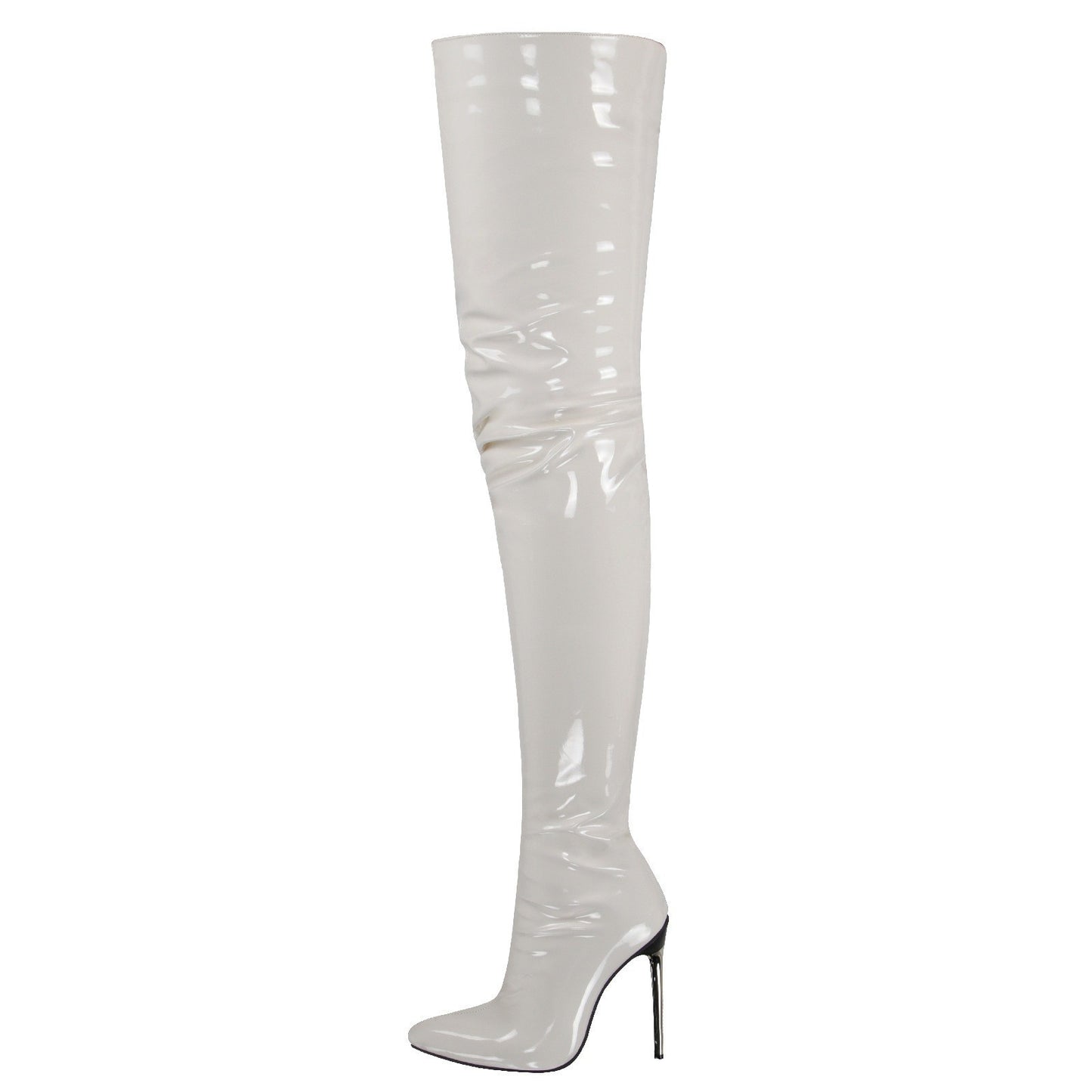 High Metal Stiletto Fashion Fried Street Boots