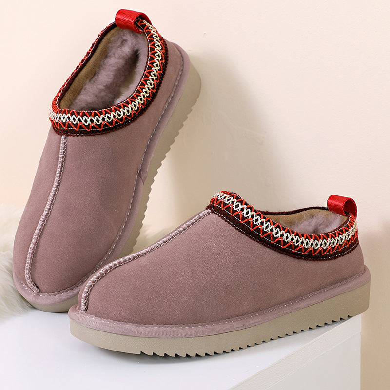 Women's Outer Wear Veet Toe Cap Semi Women's Snow Boots
