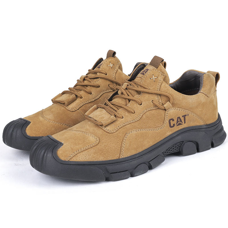 Men's Layer Plus Size Handmade Breathable Comfortable Leather Shoes