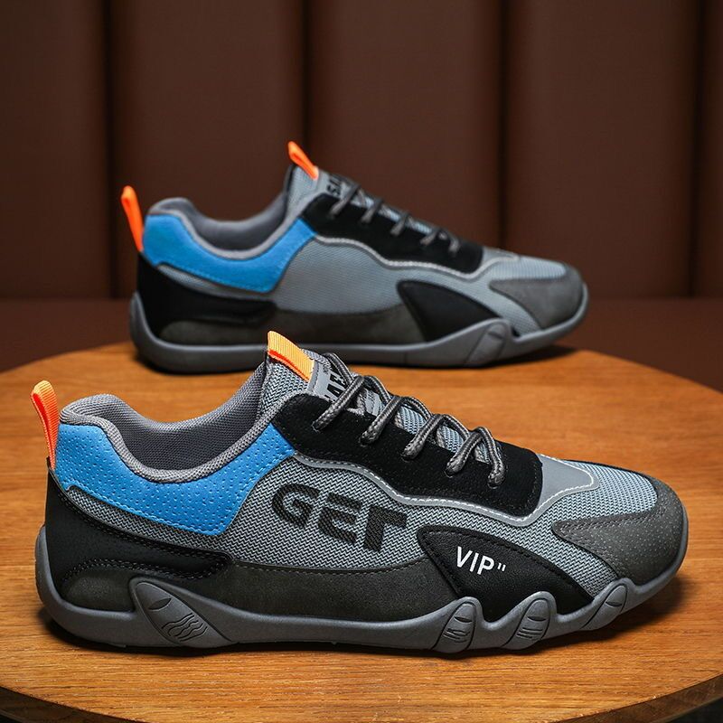 Men's Summer Breathable Construction Site Korean Style Versatile Sneakers