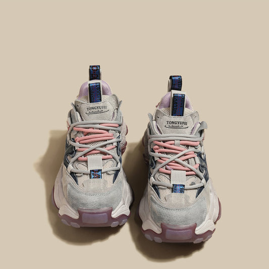 Women's Goods Genuine Elevator Dad Niche Versatile Sneakers