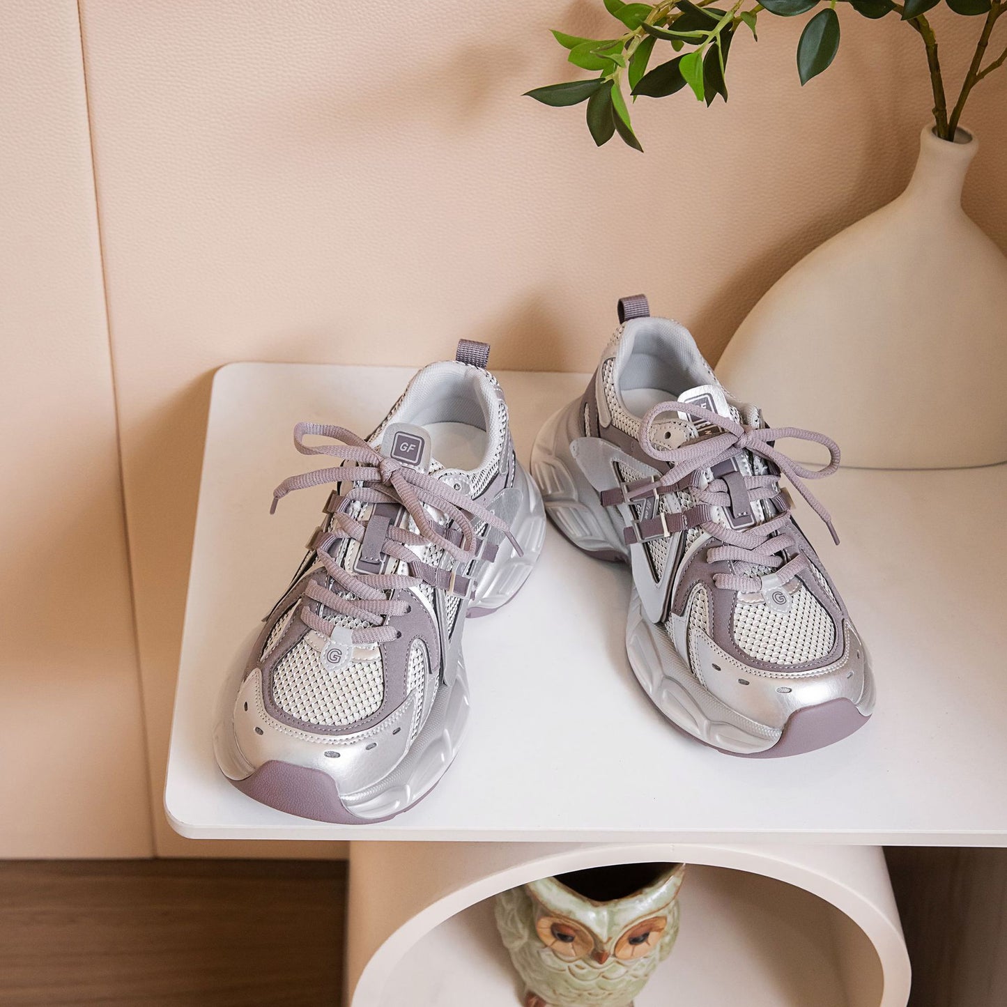 Women's Spring Korean Style Small Lightweight Raise Sneakers