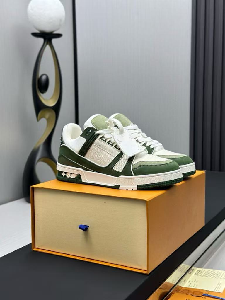 Women's & Men's Printed Light Luxury Rubber Outsole Couple Sneakers