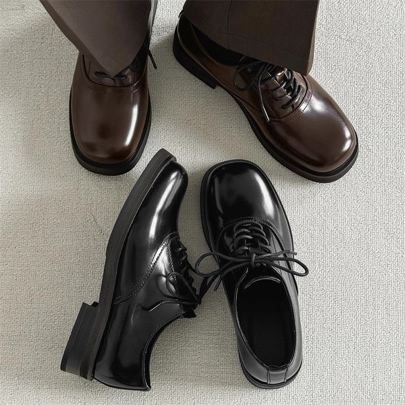 Women's & Men's Formal Wear Big Head Height Increasing Wedding Men's Business Leather Shoes