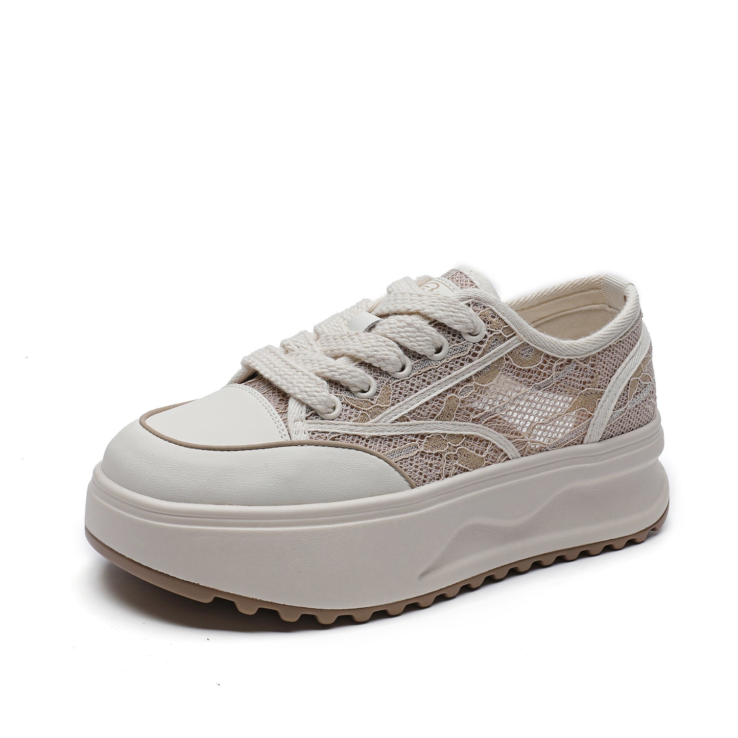 Women's Platform Mesh Surface Summer Thin Breathable Women's Sports Shoes