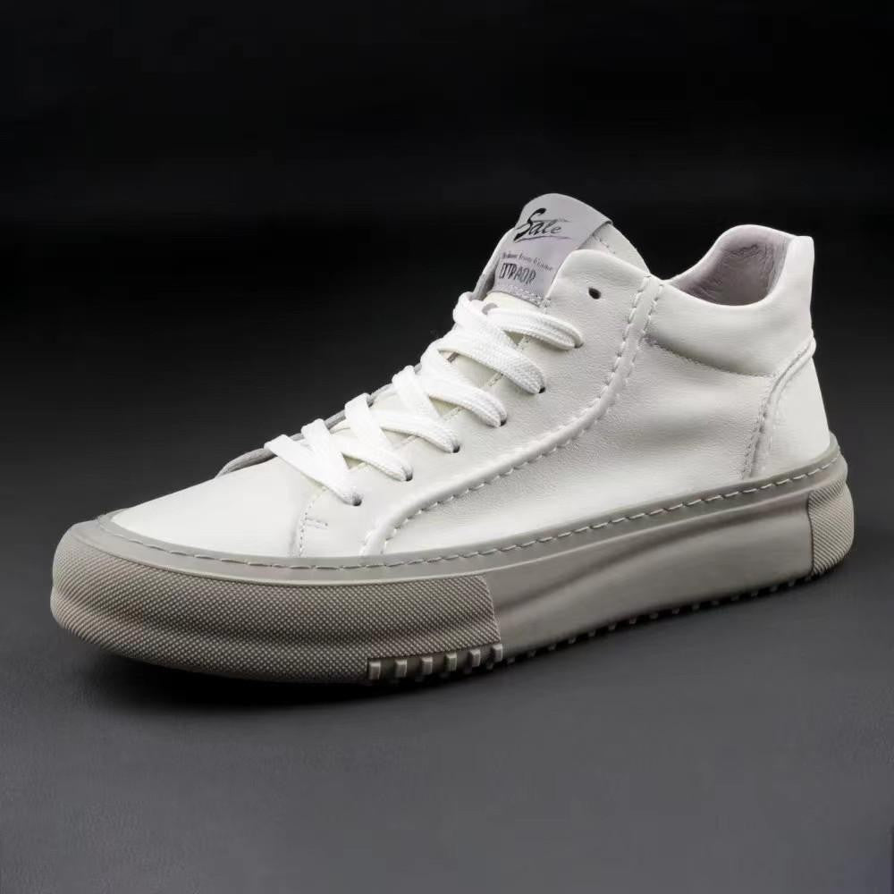 Men's Authentic Four Breathable White Trendy Wild Sneakers
