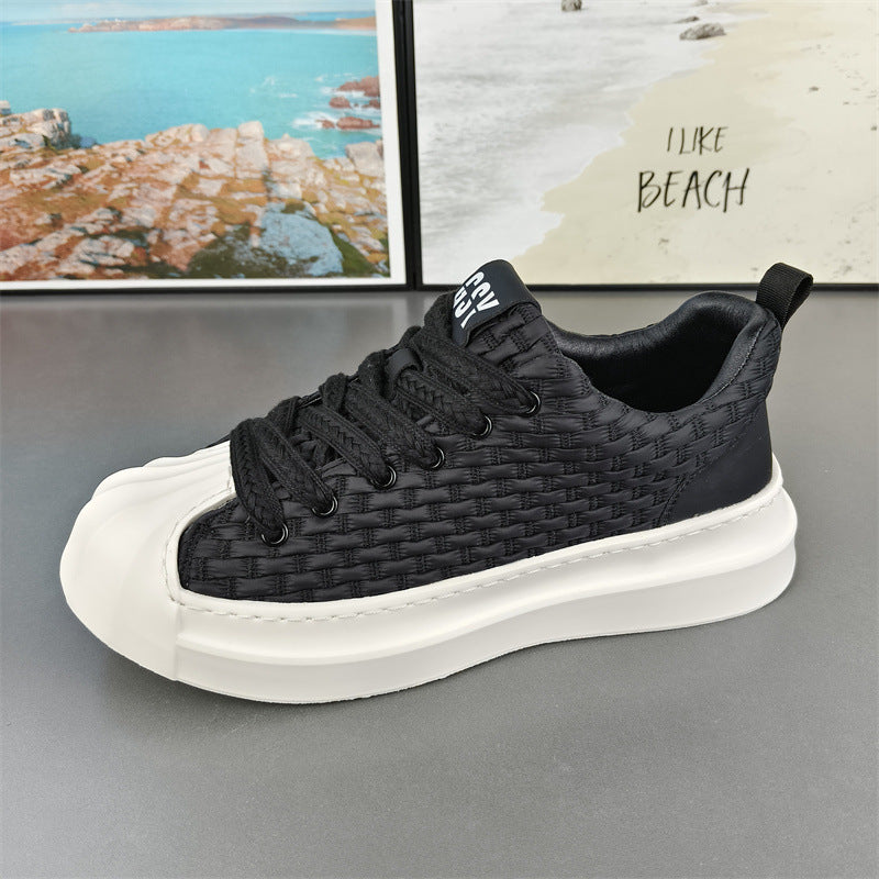 Men's Autumn Shell Low-cut Fashion Board Lightweight Men's Shoes