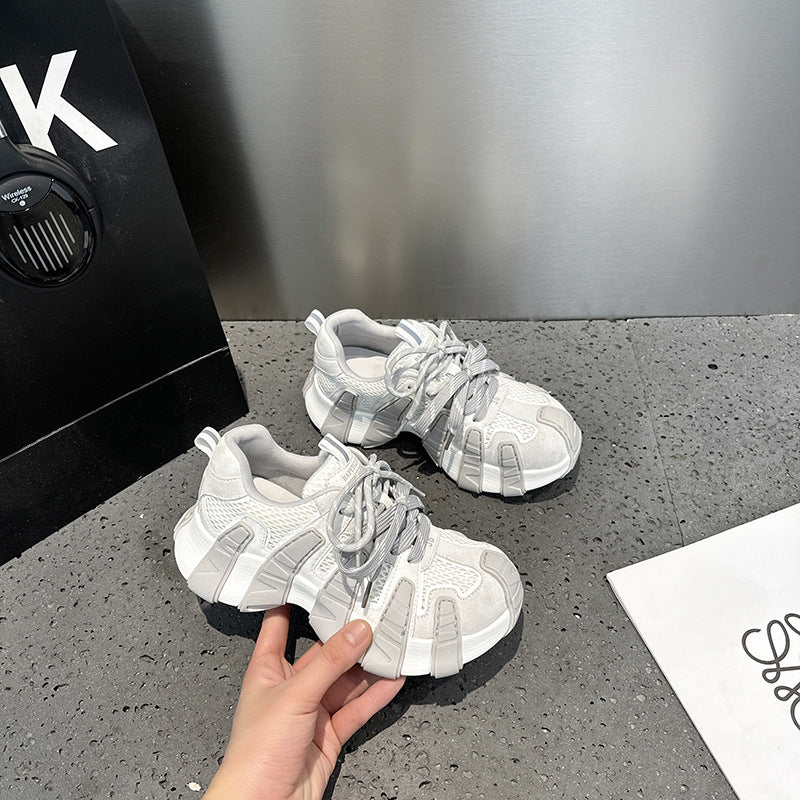 Women's Thick Bottom Octopus Dad Spring Genuine Show Feet Little Women's Sports Shoes