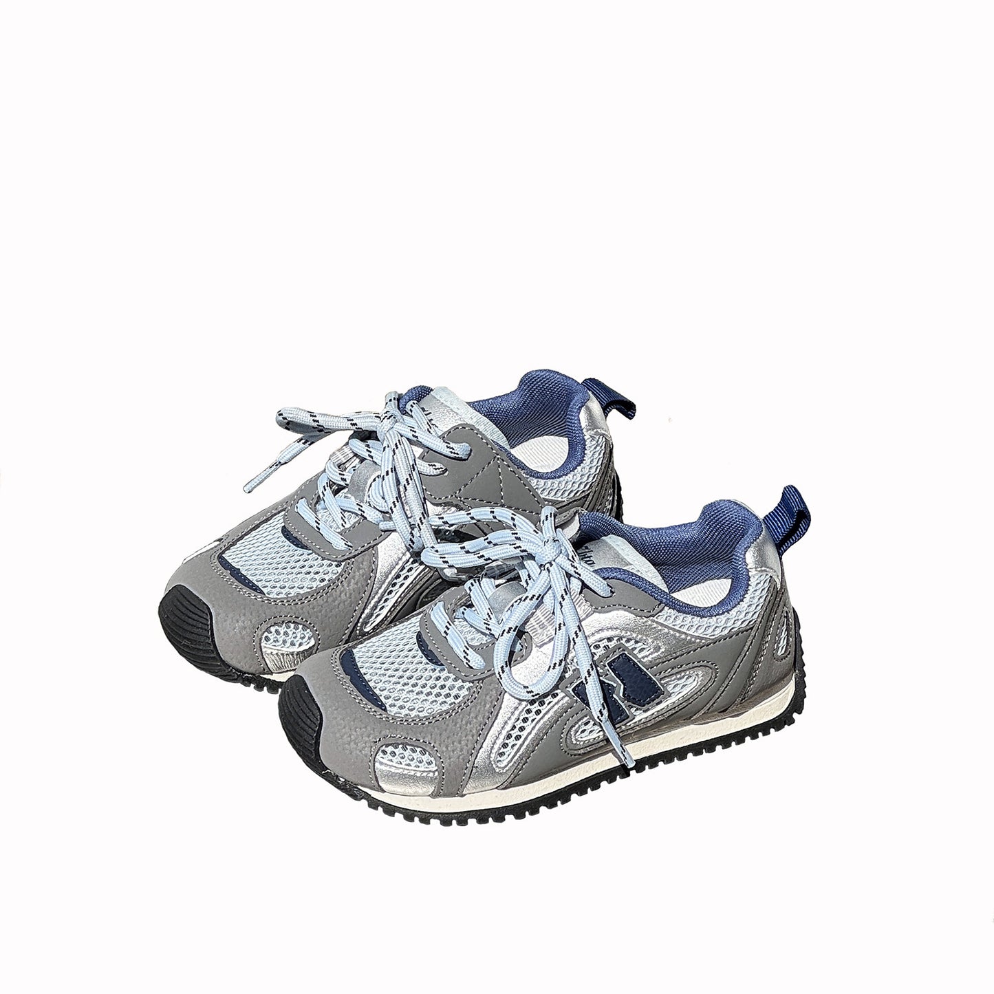 Children's Summer Classic Retro Boys Breathable Single Mesh Soft Children's Sports Shoes