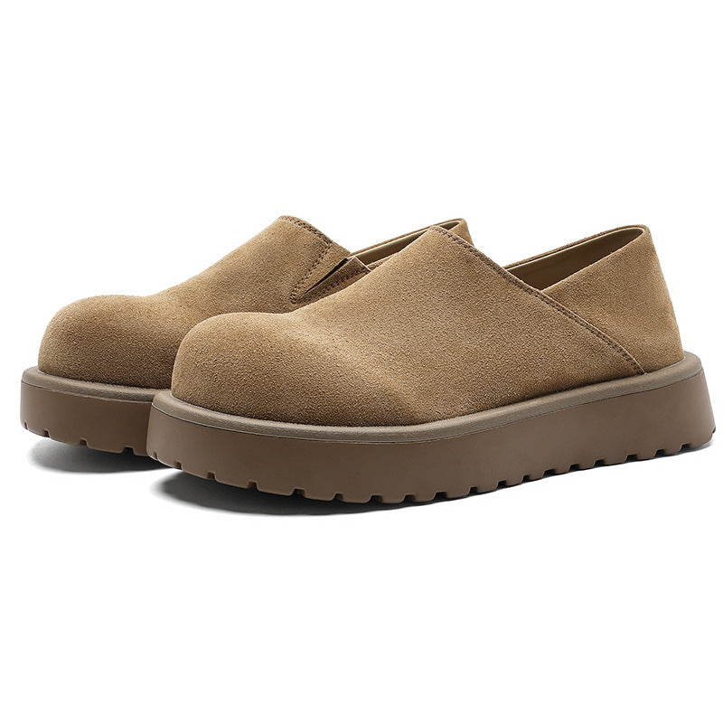 Shallow Mouth Pumps Fashion Slip-on Thick Men's Casual Shoes
