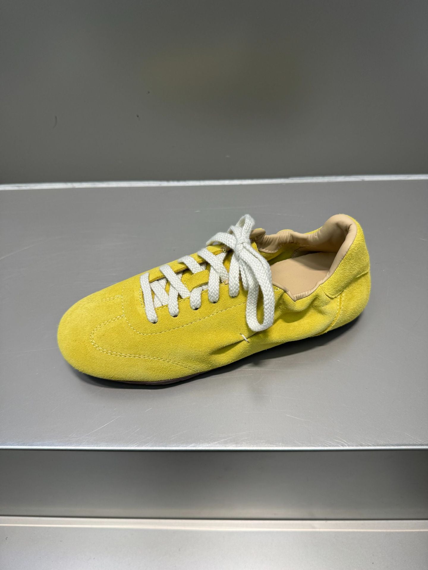 Women's Retro Loose Pleated German Training Thin Low Comfortable Women's Sports Shoes