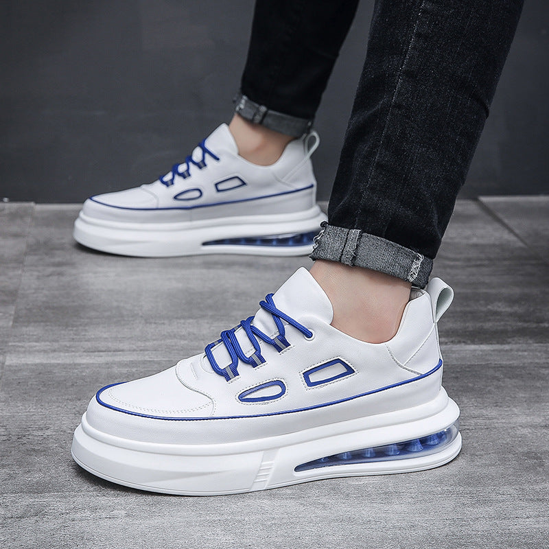 Men's Air Cushion White Sports Versatile Trendy Casual Shoes