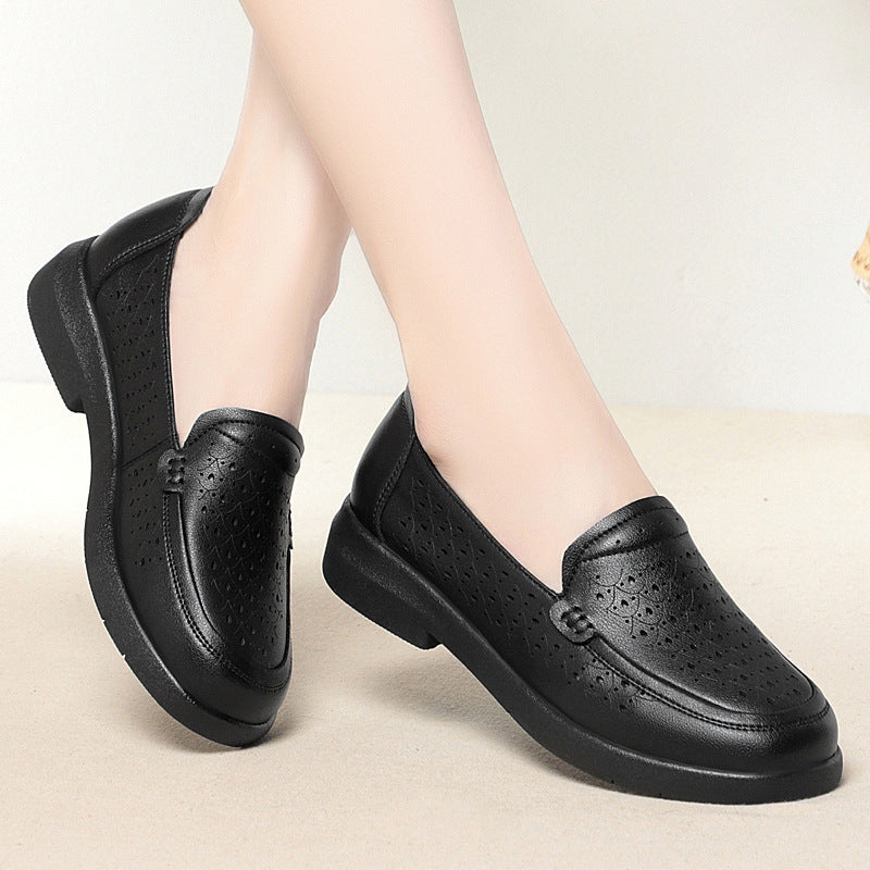 Women's Soft Bottom Comfortable Mom Plus Size Casual Shoes