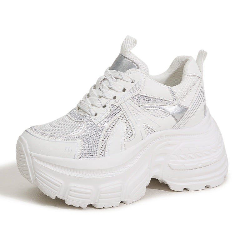 Women's Platform Dad Summer Height Increasing Insole Sneakers