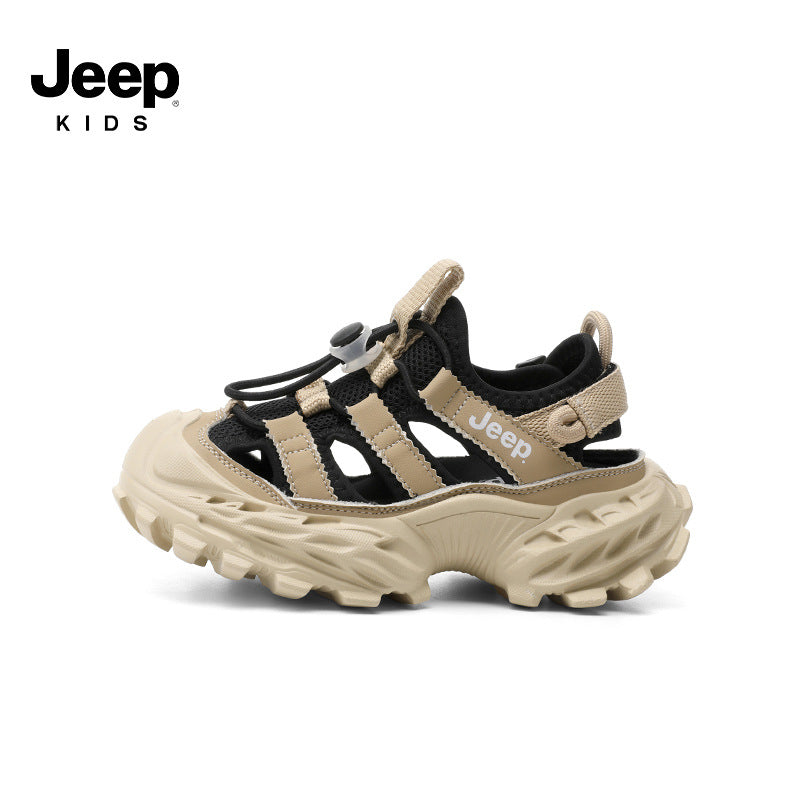 Children's Sports White Boys Breathable Soft Bottom Kid's Sandals