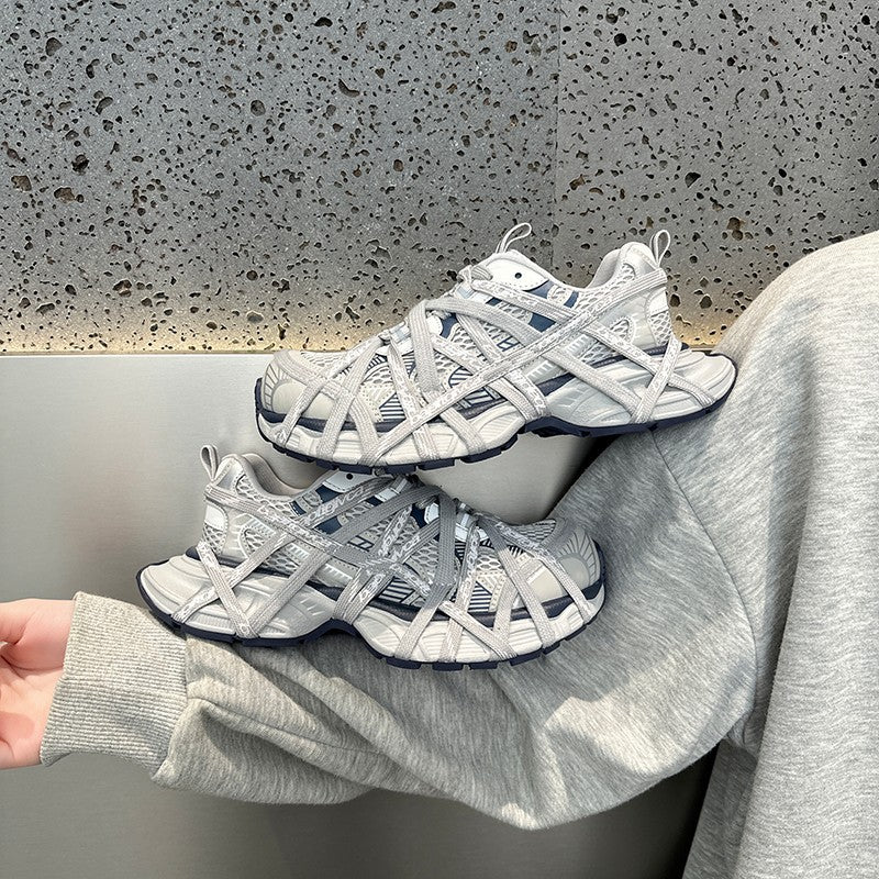 Women's Paris Dad Mesh Breathable Increased Casual Shoes