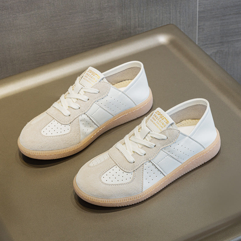 Women's Two-way White Summer Breathable Soft Bottom Tendon Comfortable Women's Casual Shoes