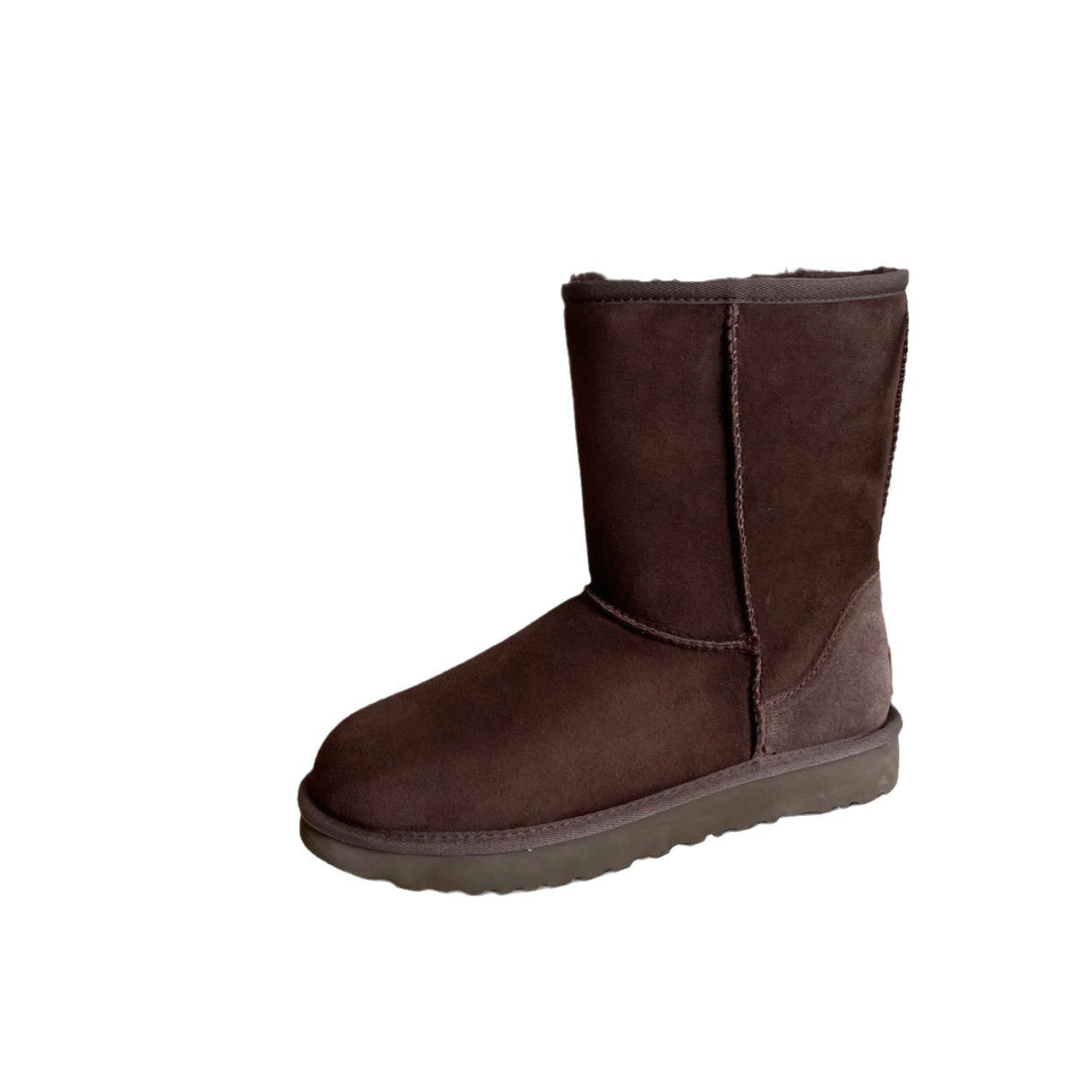 Women's Top Version Waterproof Mulberry Slope Sheepskin Snow Boots