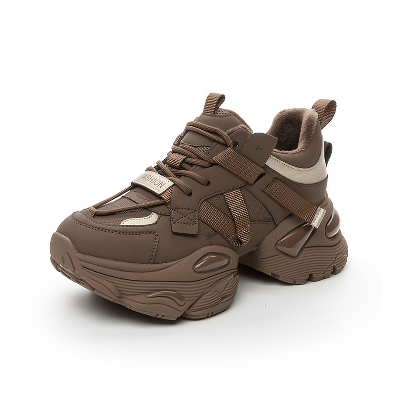 Women's Cushion Insole Thick Bottom Versatile Breathable Women's Casual Shoes