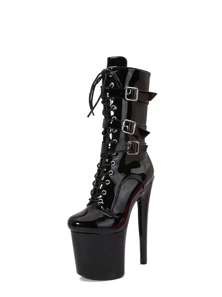 Pole Dance Booties Nightclub Temperament Stage Boots