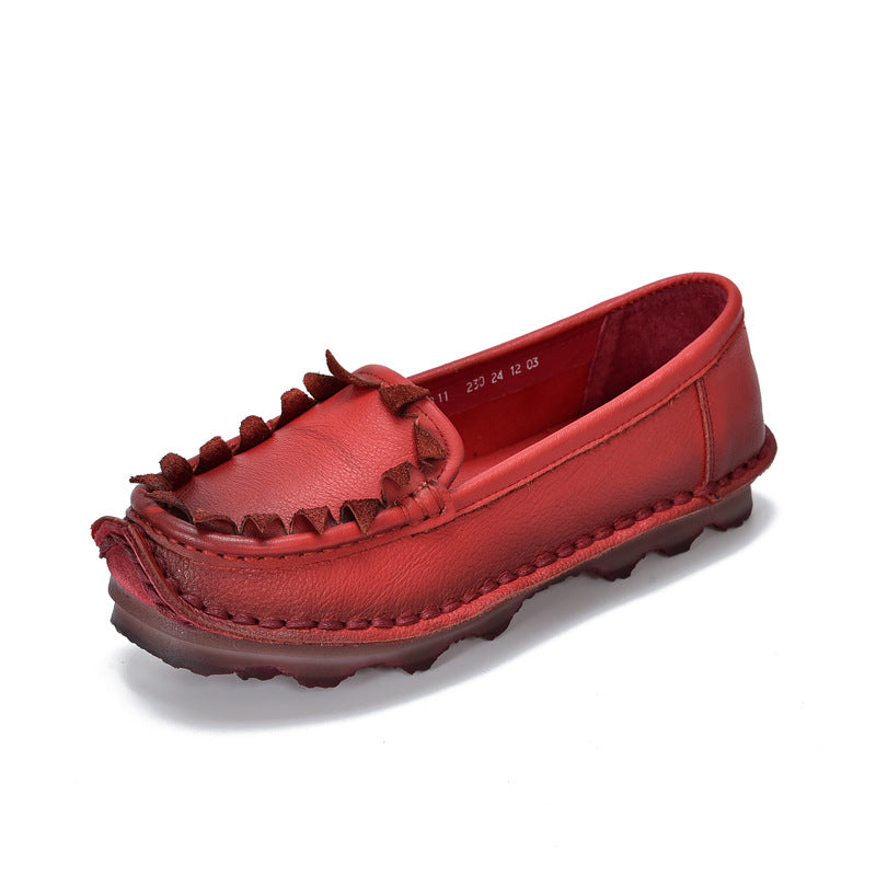 Women's Ethnic Style Vintage Soft Bottom Slip On Women's Casual Shoes