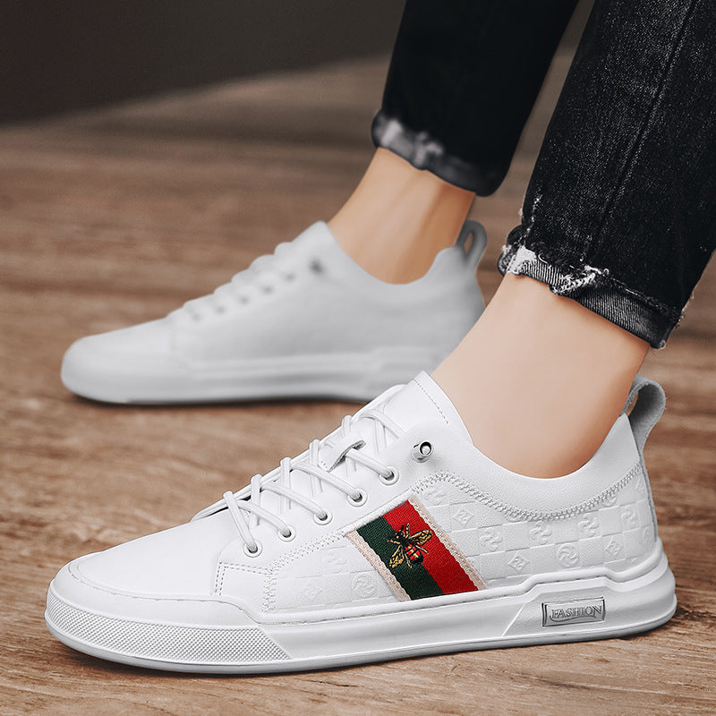 Men's Fashion Four Versatile Slip-on Lofter Black Casual Shoes