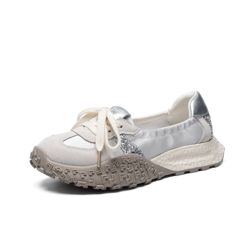 Breathable Clunky Fashionable Platform Sports Pumps Sneakers