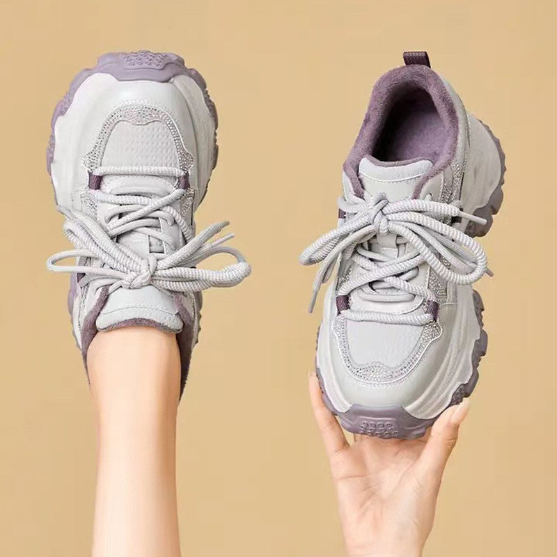 Women's Film Dad Four Small Slimming Lightweight Women's Casual Shoes