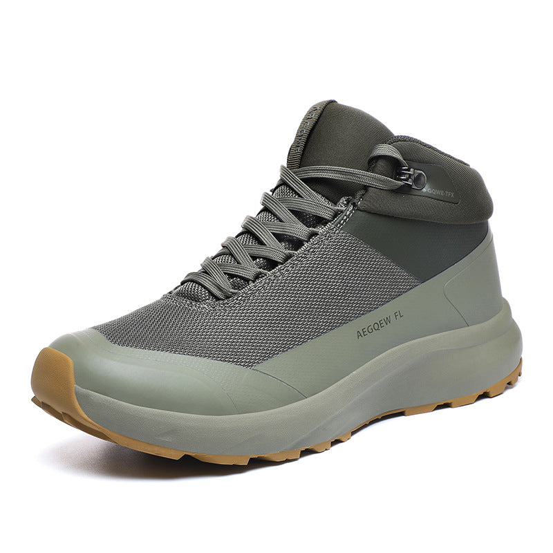 Men's Flat Waterproof Hiking Thermal Live Sneakers