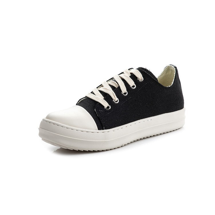 Women's & Men's Street Couples Fashion Spring Lace Up Casual Shoes