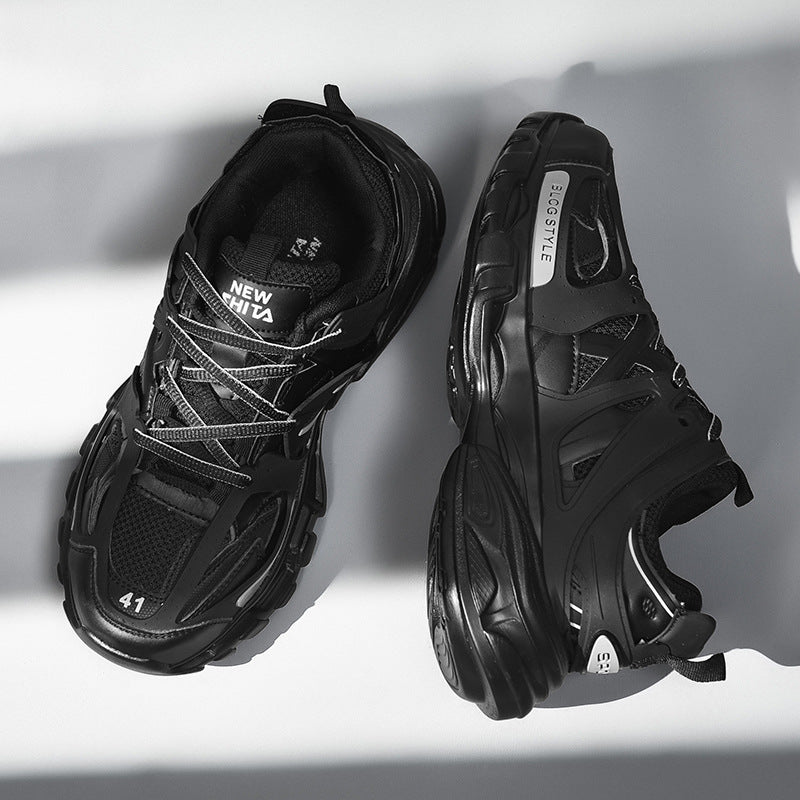 Men's Paris Dad Three Generations Versatile Height Sneakers