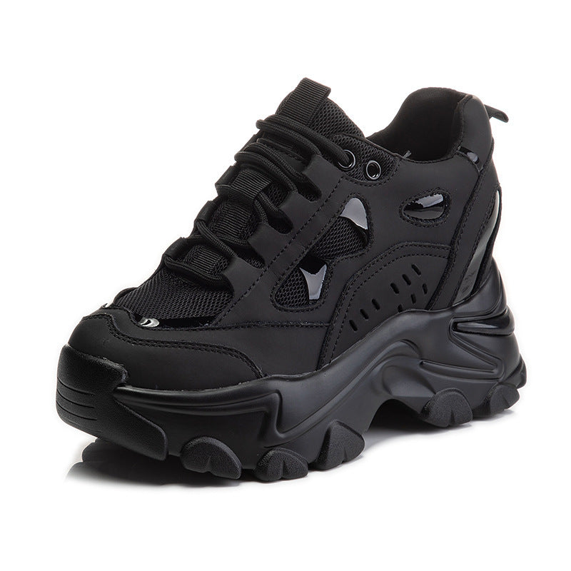 Women's Small Daddy Fashionable Breathable Sports Height Increasing Men's Shoes