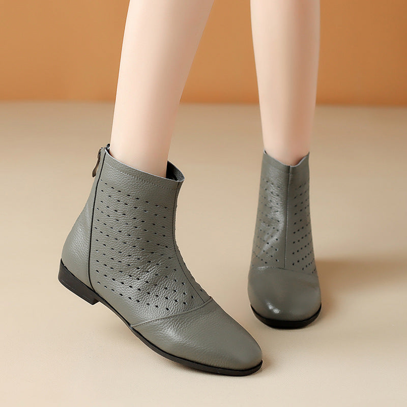 Women's Interest Light Luxury Retro Low-cut Mesh Hollow Men's Shoes