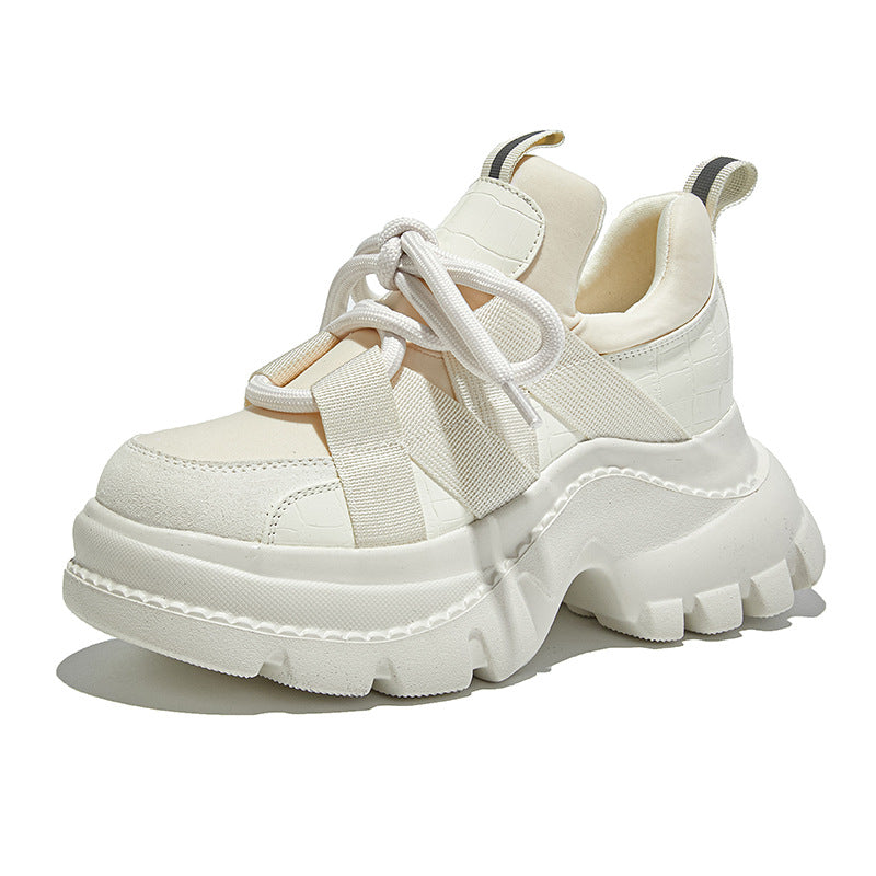 Height Increasing Insole Dad Trendy Autumn Women's Sports Shoes