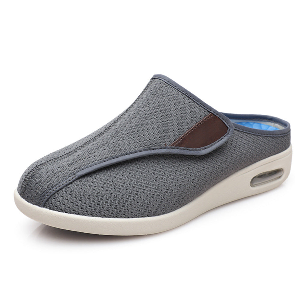 Large Size For The Old Semi Velcro Mom Dad Opening Sandals