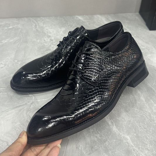 Men's Layer Cowhide Pure Inside Genuine Soft Bottom Men's Casual Leather Shoes