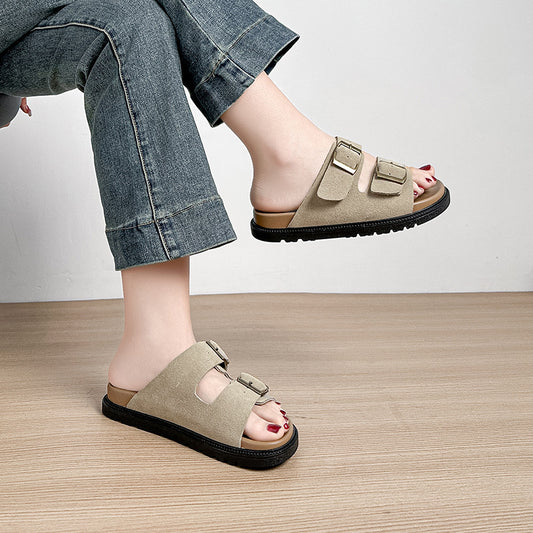 Women's Genuine Summer Wear High-grade Beach Slippers