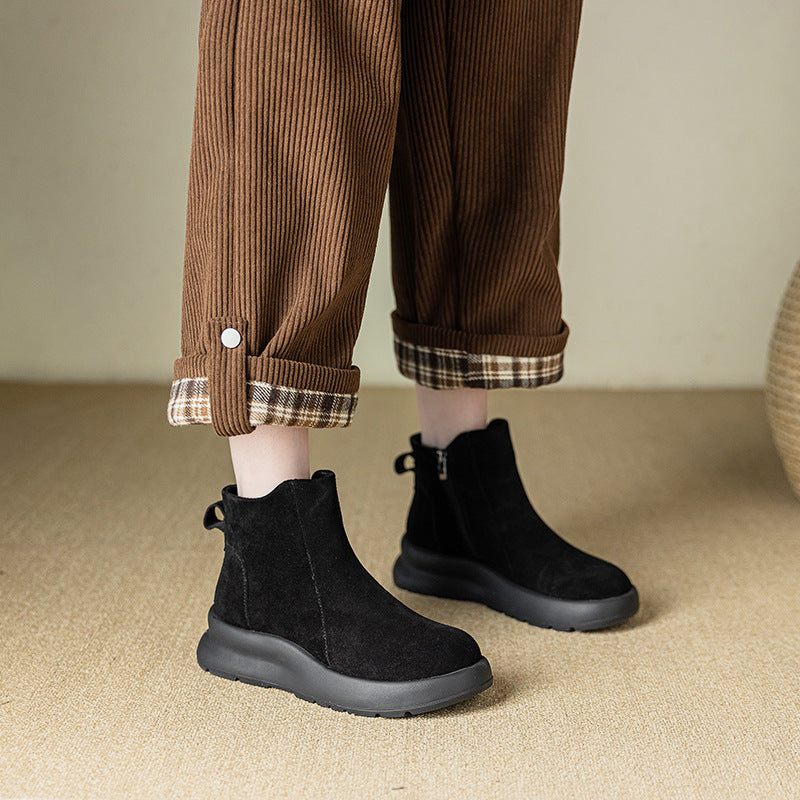 Women's Large Size To Soft Bottom Martin Men's Shoes