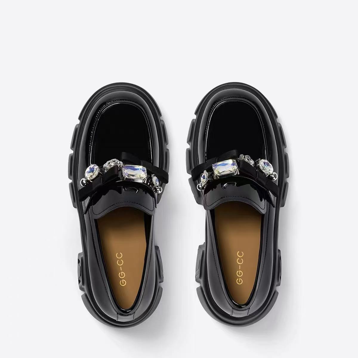 Women's Rattan School Graduation Summer Fashion Platform Expensive Loafers