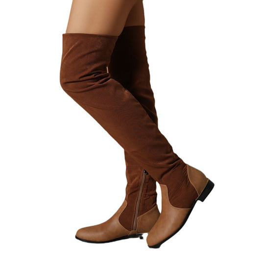 Women's Over The Knee Plus Size Long Boots