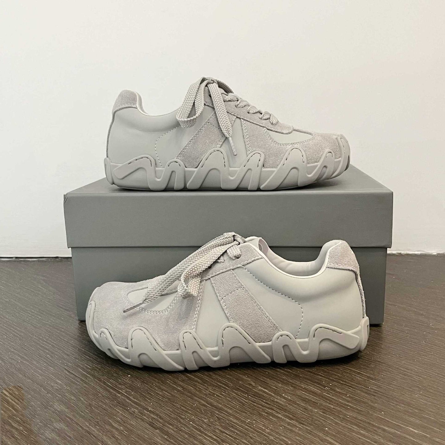 Women's Spring Octopus Niche Matte Breathable Running Lightweight Thin Women's Casual Shoes